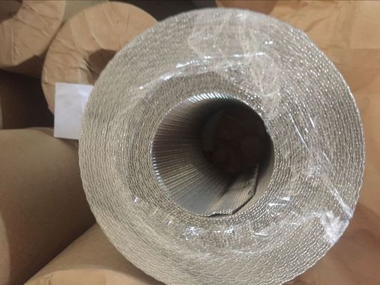 Silver Color Stainless Steel Dutch Weave Wire Cloth Mesh Wrapped Edge Woven