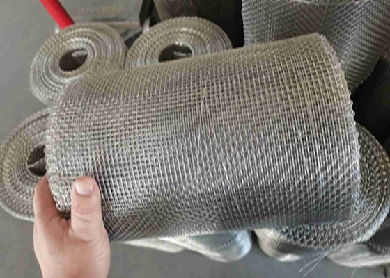 Κλειστό πλέγμα καλωδίων ακρών υφαμένο SS με Selvage το ύφος