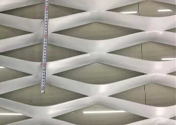 Γαλβανίζοντας επεκταθε'ν αλουμίνιο πλάτος 0.5m2.5m πλέγματος μετάλλων