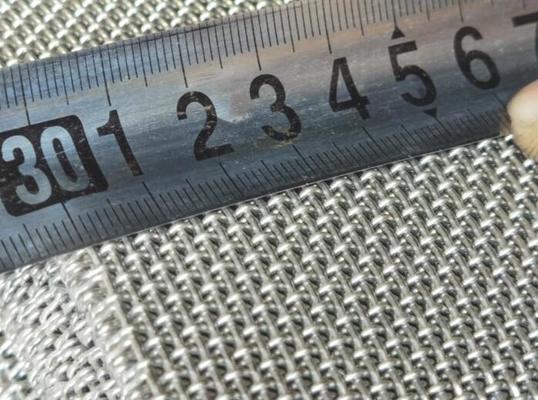 Πλέγμα Παραθύρου Ανοξείδωτου Χάλυβα Ασφαλείας με Επίστρωση PVC Επίπεδη Επιφάνεια Πολλαπλών Διαστάσεων