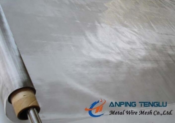 0.025mm υφαμένη υψηλή διαφάνεια οθόνης Ss304 Ss304l Ss316 Ss316l καλωδίων