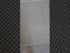 Τελειωμένο πλέγμα αλυσοδέματος αλυσοδέματος από ανοξείδωτο χάλυβα