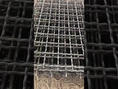 Πίνακας πλέγματος για δονητική οθόνη 65 εκατοστών 30m x 2m για την εξέταση συσσωρευτών